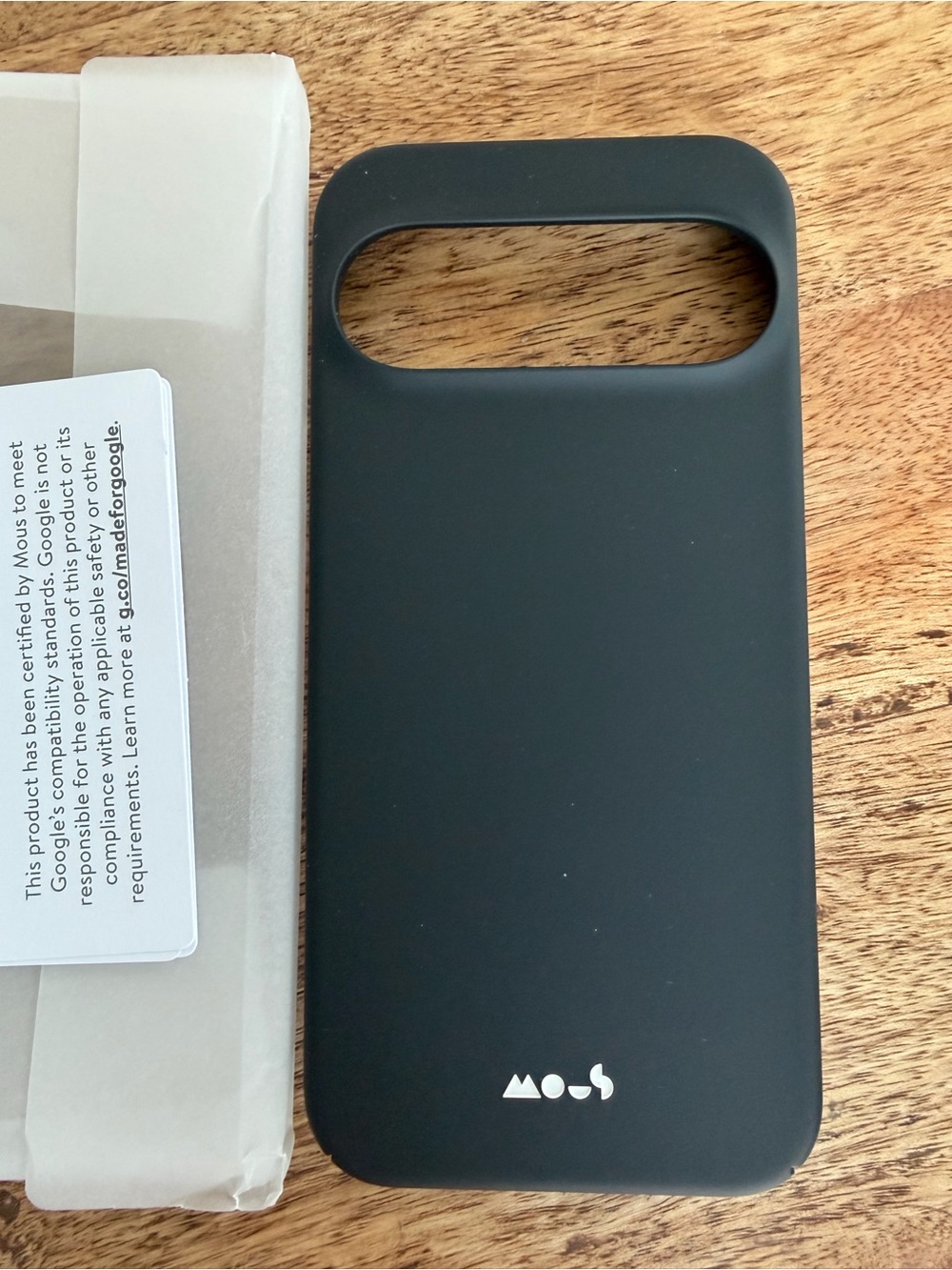 Black Mous Thin Magnetic Case for Google Pixel 9 Pro
